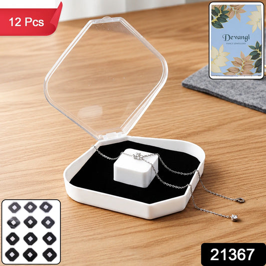 Jewellery Storage Box Set β 12 Pc Soft Cushion Display