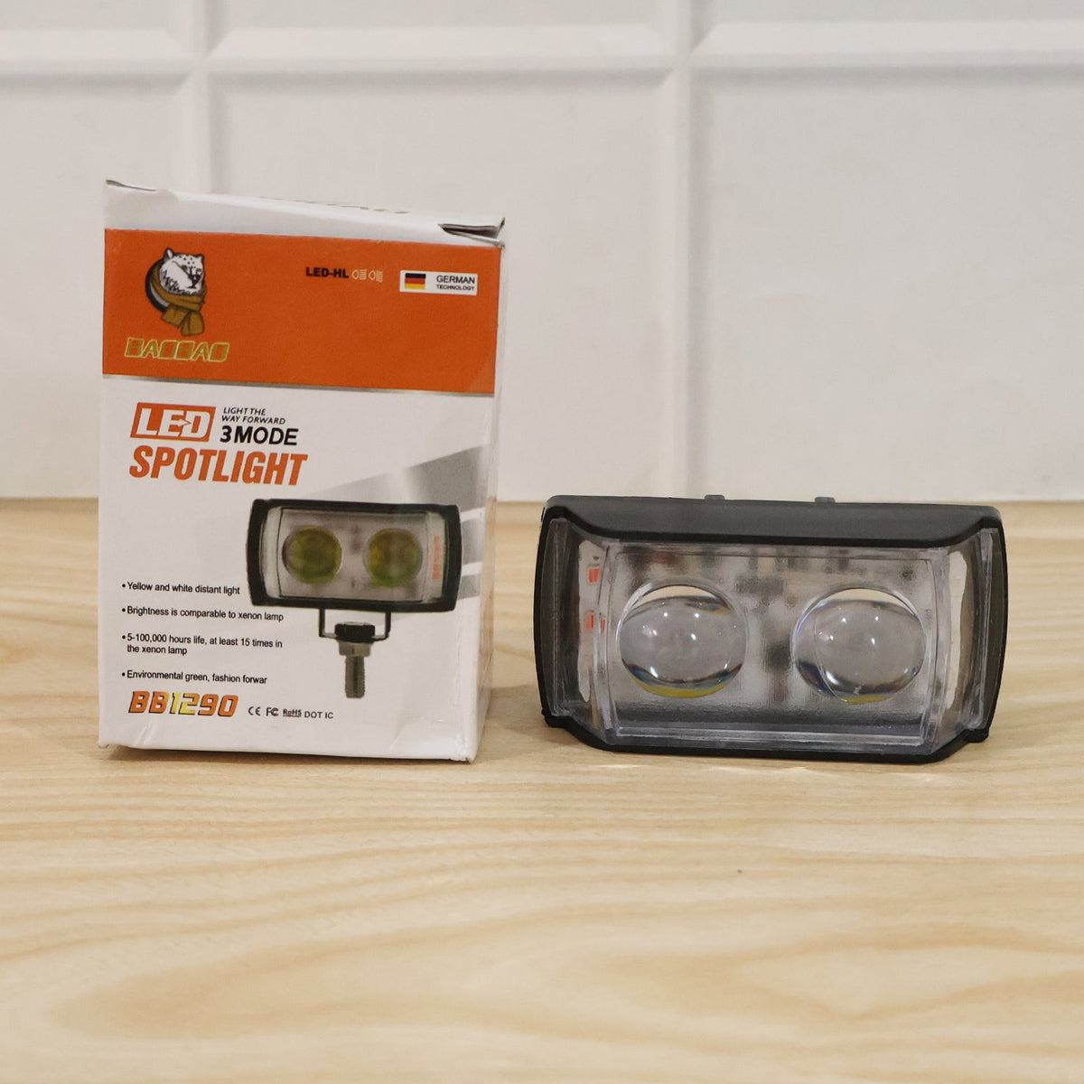 3 Mode LED Fog Light β Ultra Mini Dual Lens for Vehicle Safety