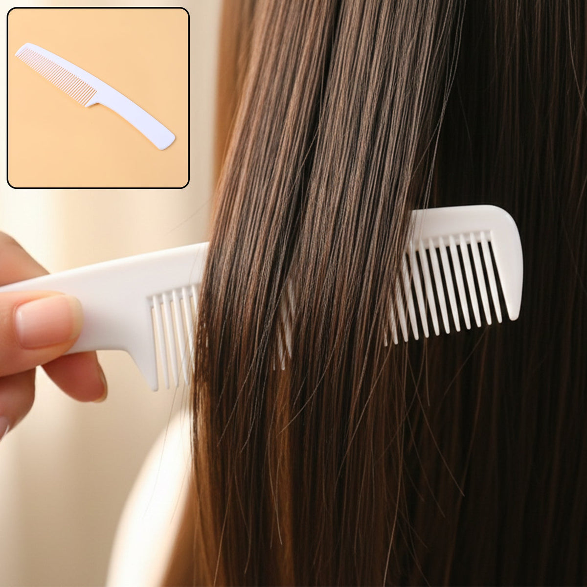 Essential bathroom items included in the hotel guest toiletry kit