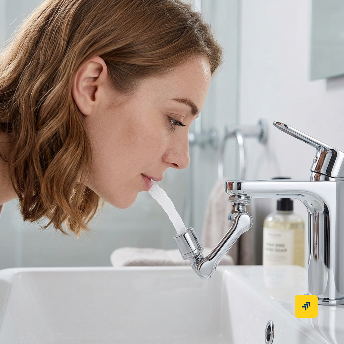 Rotating Faucet Sprayer – 1080° Swivel & Dual Flow