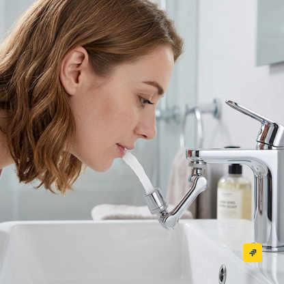 Rotating Faucet Sprayer – 1080° Swivel & Dual Flow