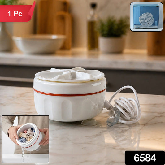 Electric mini cloth washing machine ideal for small laundry loads